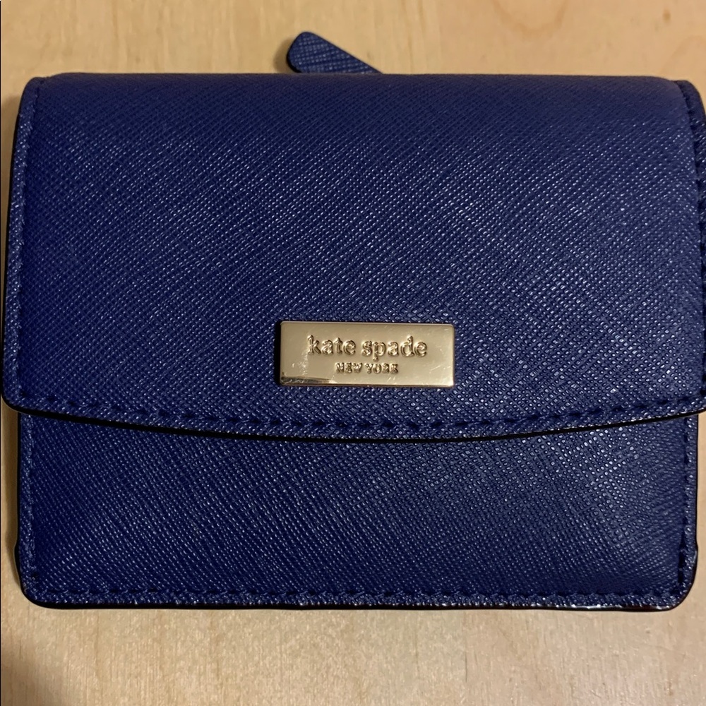 Kate Spade Midnight Blue Card Holder